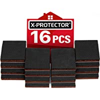 Pies antideslizantes X-PROTECTOR – Primero almohadillas antideslizantes - 16 piezas 50 mm patas de goma - protectores de…